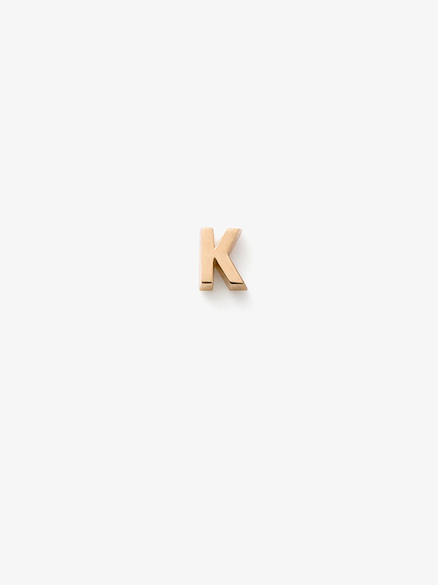 18-Karat Gold Letter K
