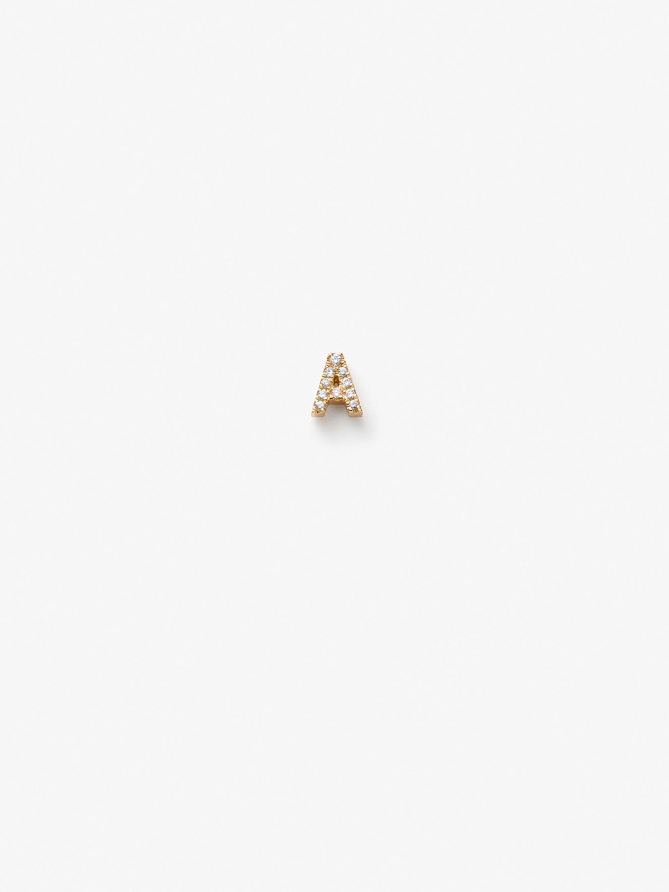 A Earring in Diamonds and 18k Gold