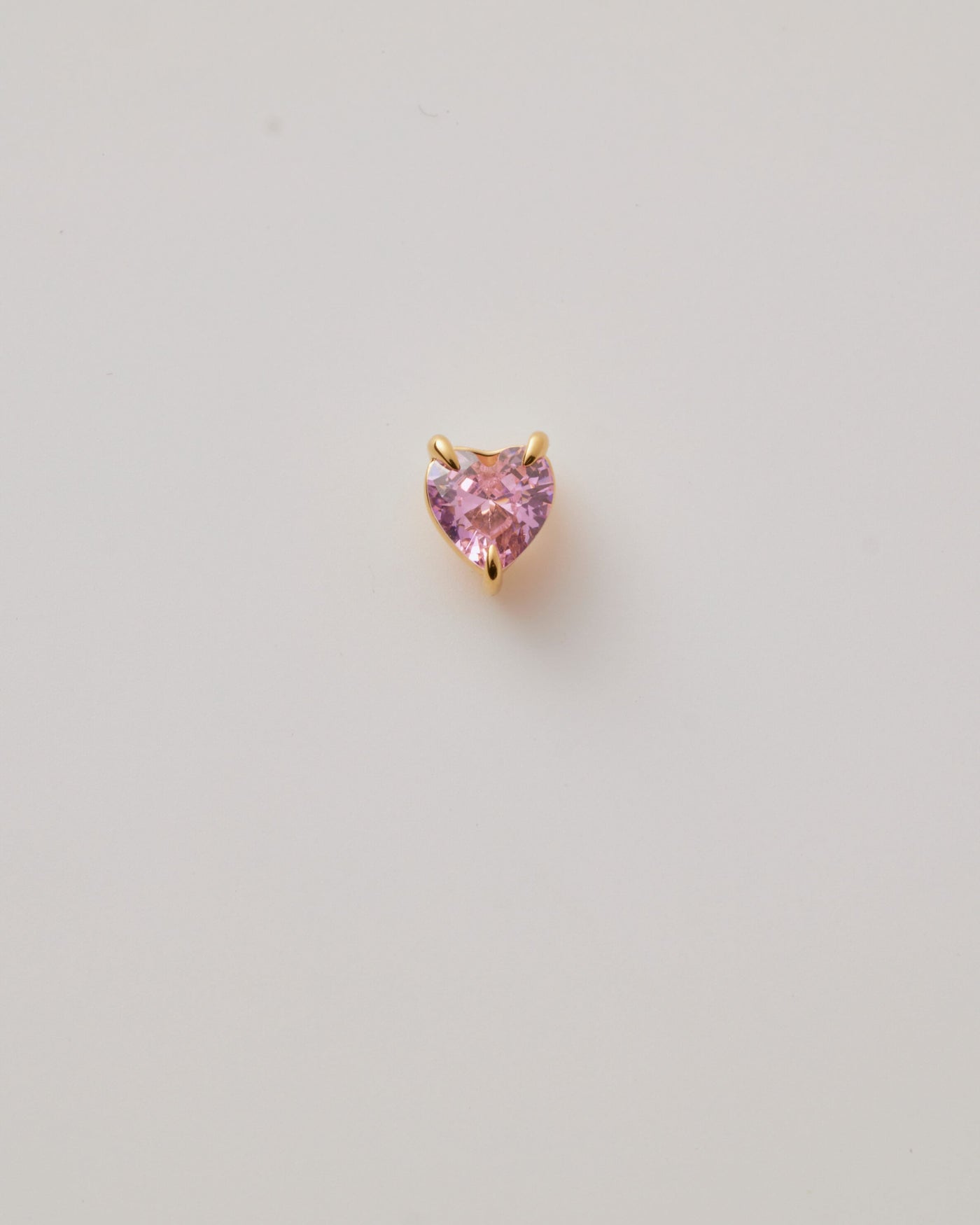 Pink Heart Charm versefinejewellery.com