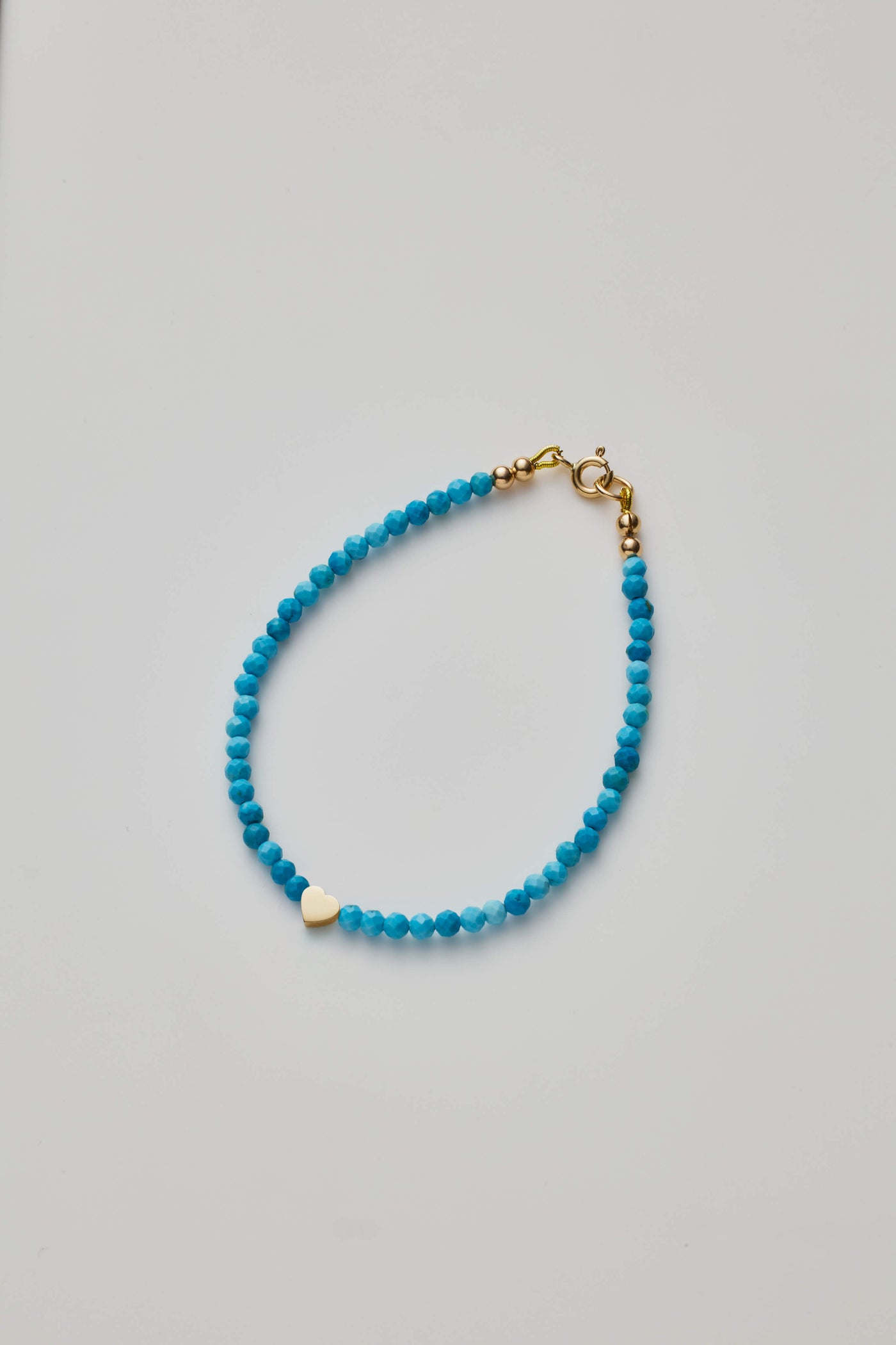 Turquoise Heart Bracelet