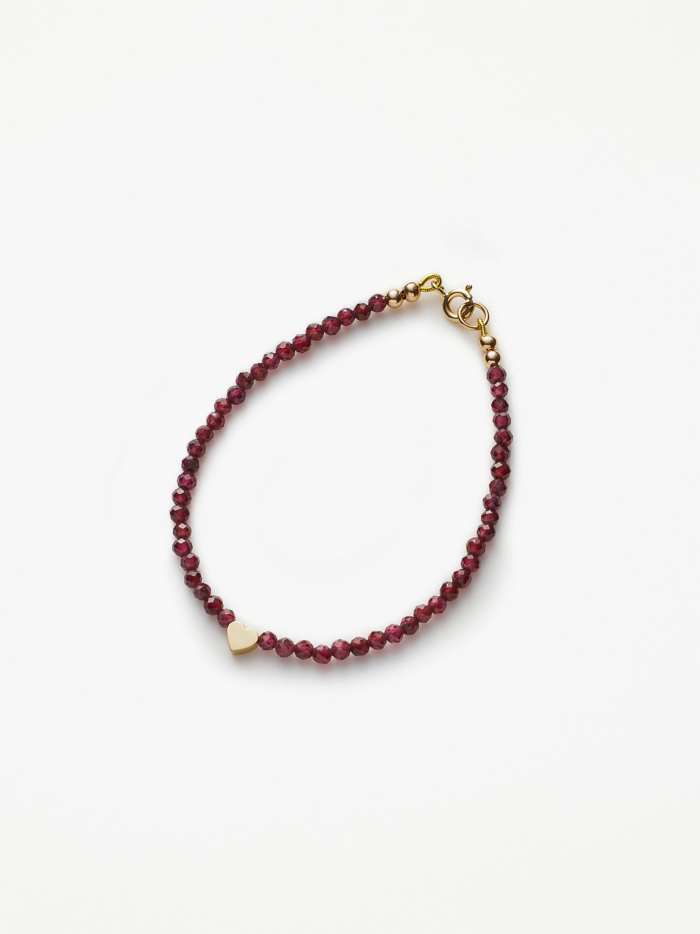 Verse-Fine-Jewellery-Garnet-18k-Gold-Heart-Bracelet