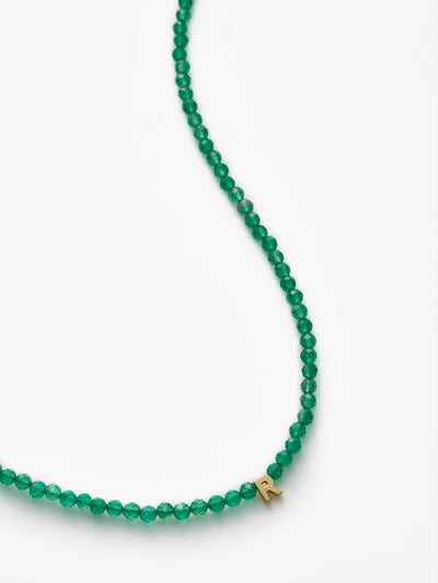 Verse-Fine-Jewellery-Green-Onyx-18k-Gold-Letter-Necklace