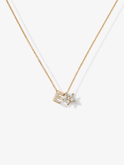 Verse-Fine-Jewellery-Love-Letters-18-Karat-Solid-Gold-E-Diamond-Star-Necklace